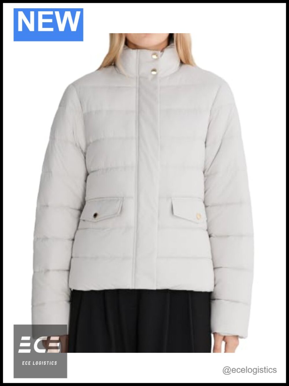 Orolay Womens Puffer Jacket Quilted Winter Coat Stand Collar